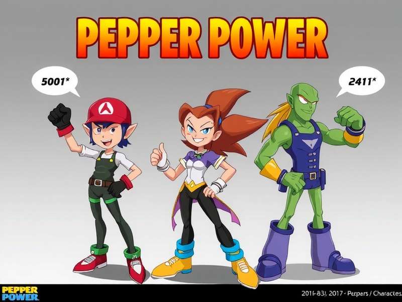 Pepper Power Pro Characters